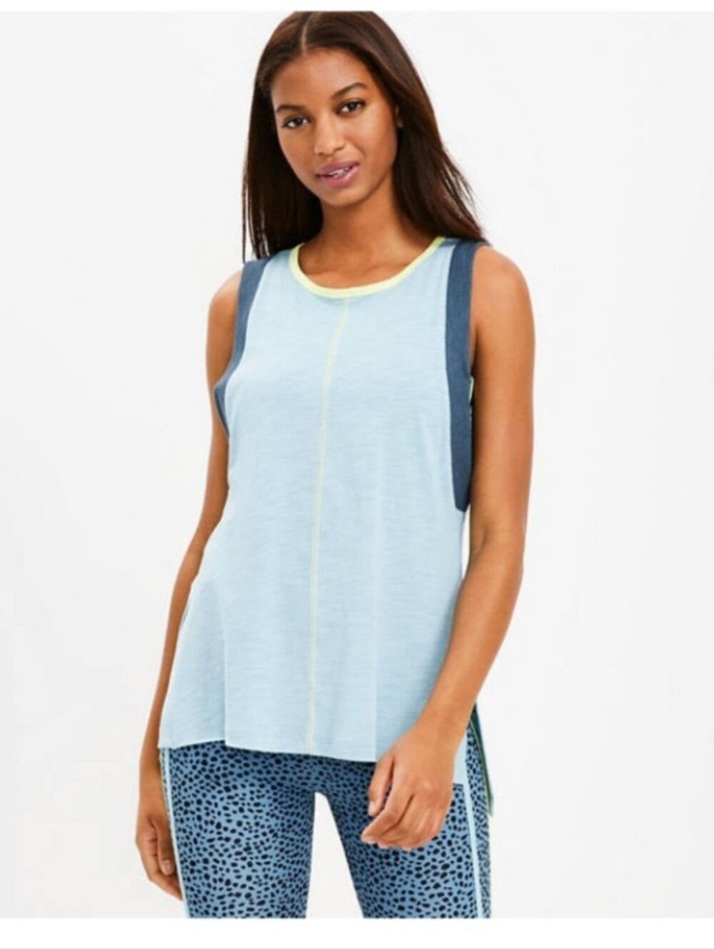 Lou & Grey Softslub Tunic Tank Top Small